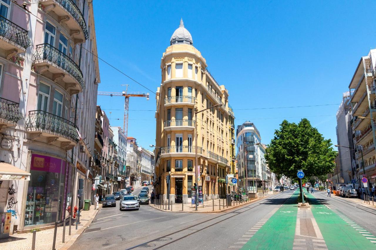 Bright City Center, 10M From Subway, 6 Rooms, Up To 20 Ppl Lisboa Εξωτερικό φωτογραφία